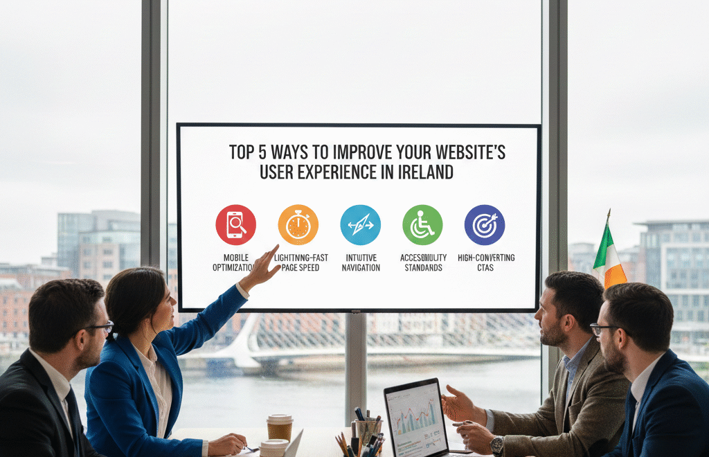 Tips to improve your website user experience for Irish businesses