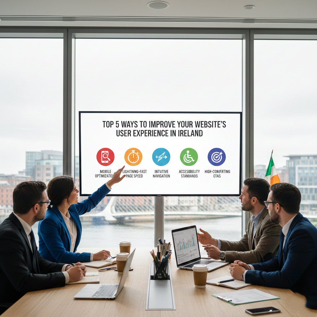 Tips to improve your website user experience for Irish businesses