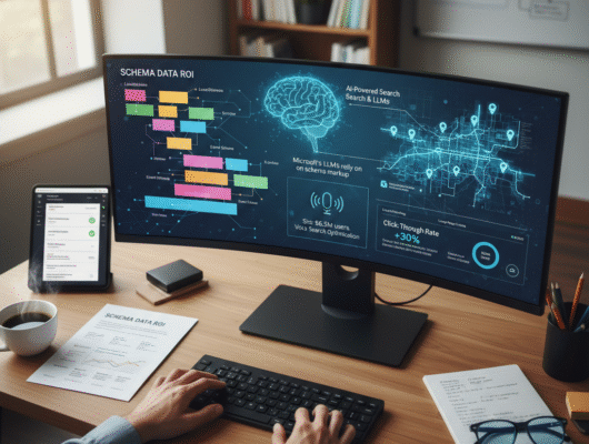 Schema data in SEO implementation for local business search visibility