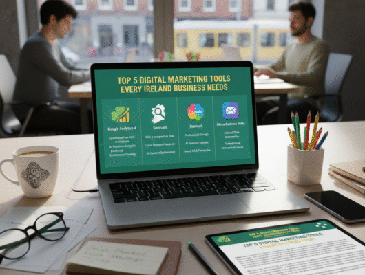 Digital marketing tools Ireland businesses use for online growth and success