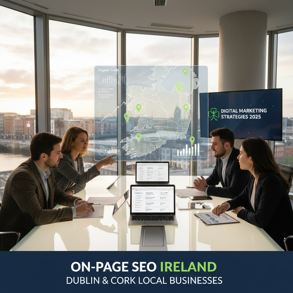 Google Business Profile integration with on-page SEO Ireland strategy