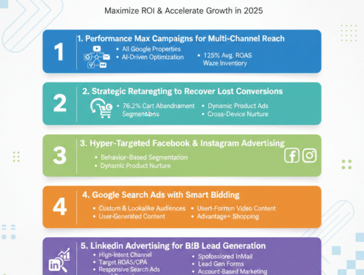 Irish business owner analyzing paid advertising strategies on laptop dashboard showing campaign performance metrics