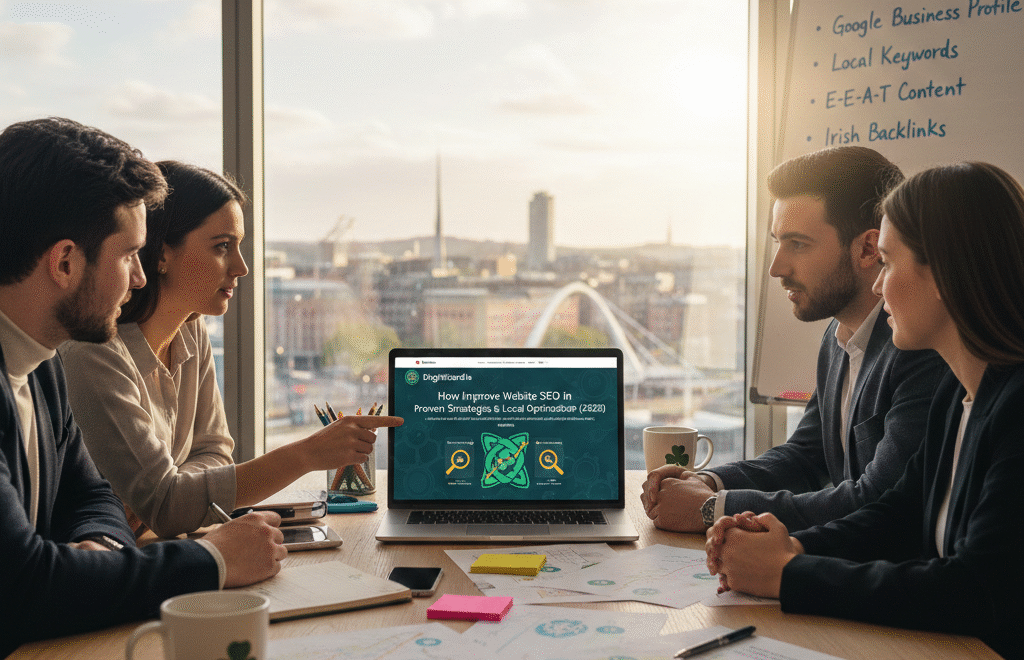 Improve website SEO with on-page, technical, and content optimization strategies