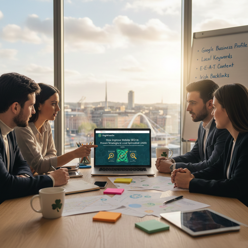 Improve website SEO with on-page, technical, and content optimization strategies