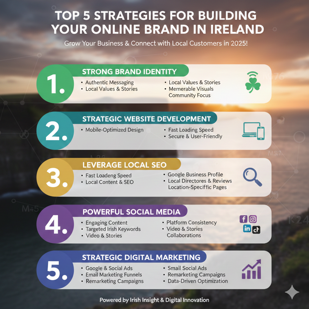 Building online brand strategies for Irish businesses in 2026