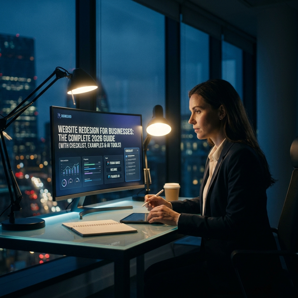 website redesign for businesses, complete guide 2026