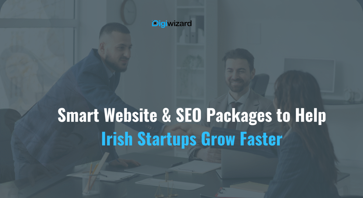 best SEO and web design Ireland packages for new businesses by DigiWizard