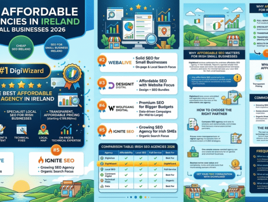 Top 5 Affordable SEO Agencies list with budget-friendly SEO services comparison