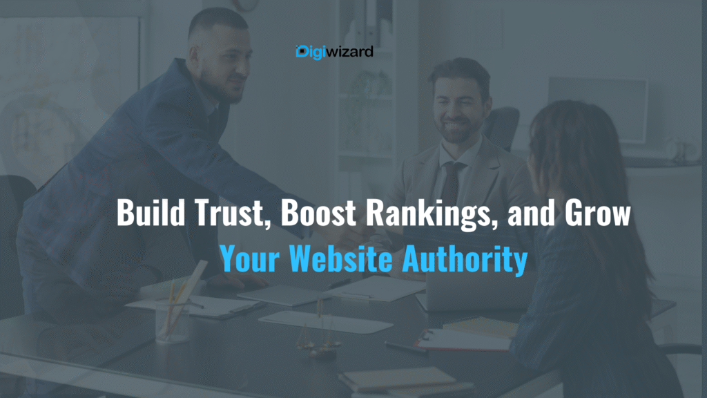 Domain authority SEO score dashboard showing website ranking metrics for Irish businesses