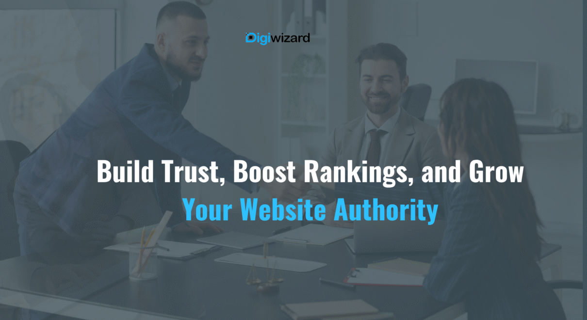 Domain authority SEO score dashboard showing website ranking metrics for Irish businesses