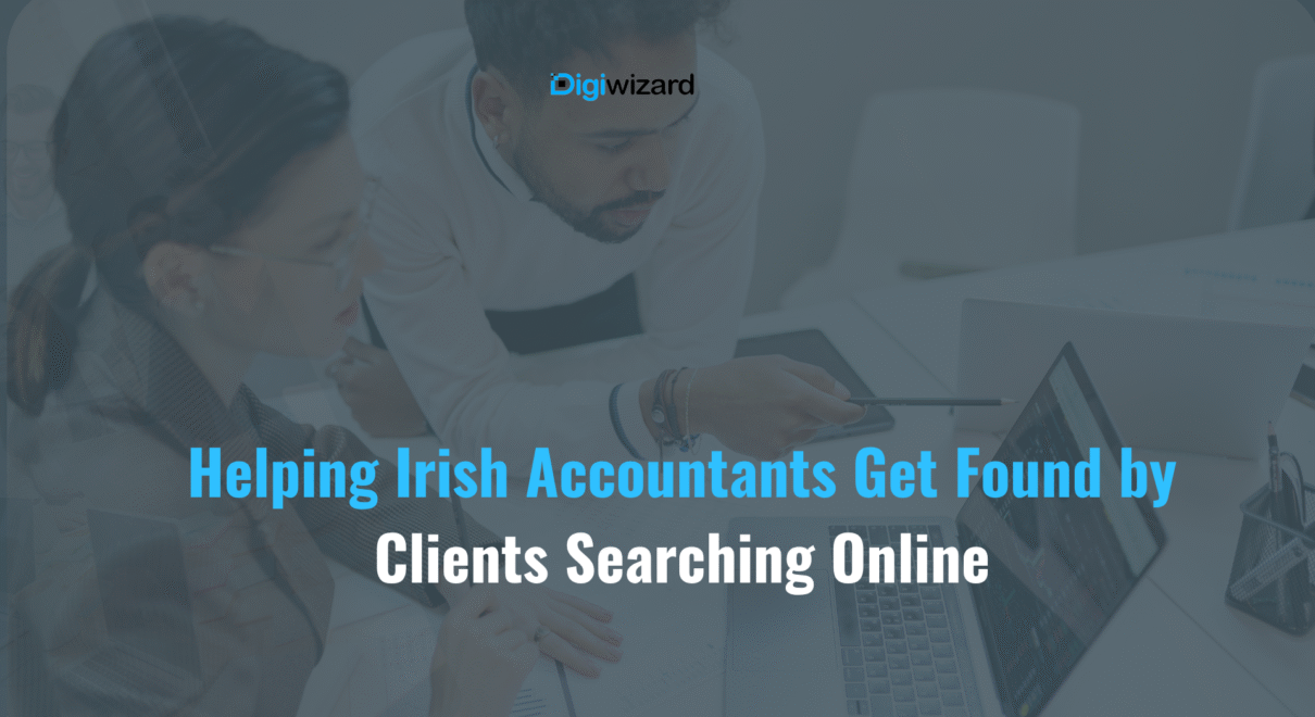 SEO for accountants Ireland showing Google search results for Irish accounting and tax services