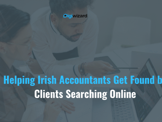 SEO for accountants Ireland showing Google search results for Irish accounting and tax services