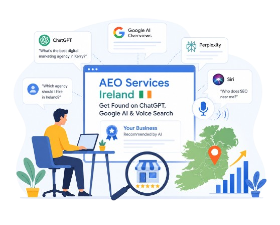 AEO Ireland Get Found on AI & Voice Search