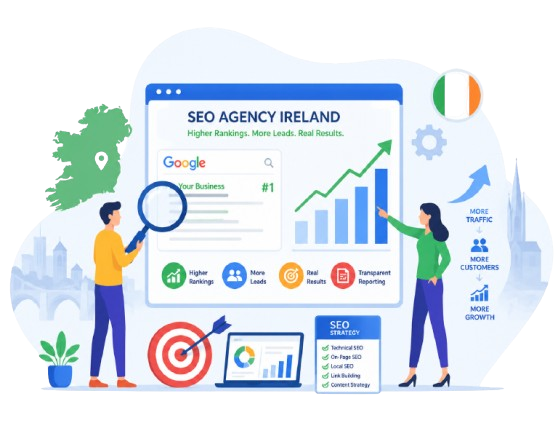 SEO Agency Ireland Higher Rankings. More Leads. Real Results.