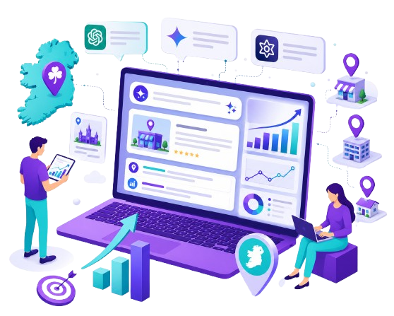 Professional GEO services in Ireland providing local SEO and mapping