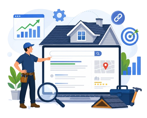 Local SEO for roofing contractor in Dublin, Ireland to improve Google rankings, increase local visibility, and generate more roofing leadsLocal SEO for roofing contractor in Dublin, Ireland to improve Google rankings, increase local visibility, and generate more roofing leads