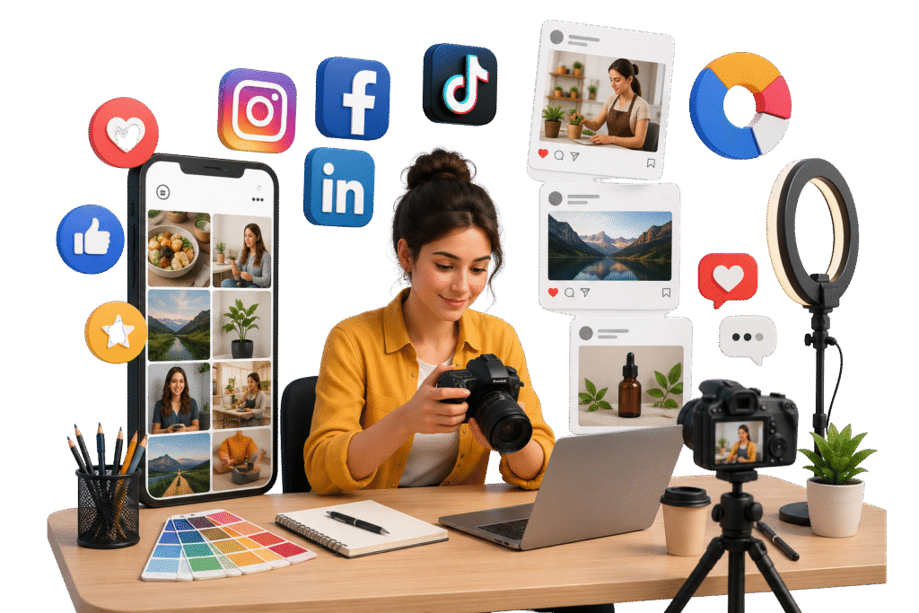 Social Media Content Creation Dublin