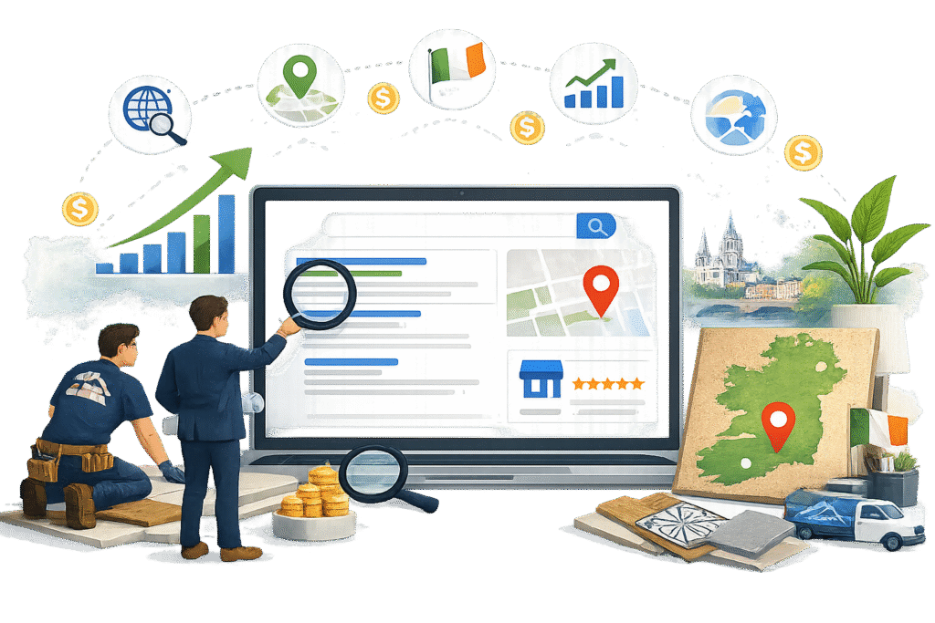 Local SEO company in Cork helping small businesses rank on Google Maps